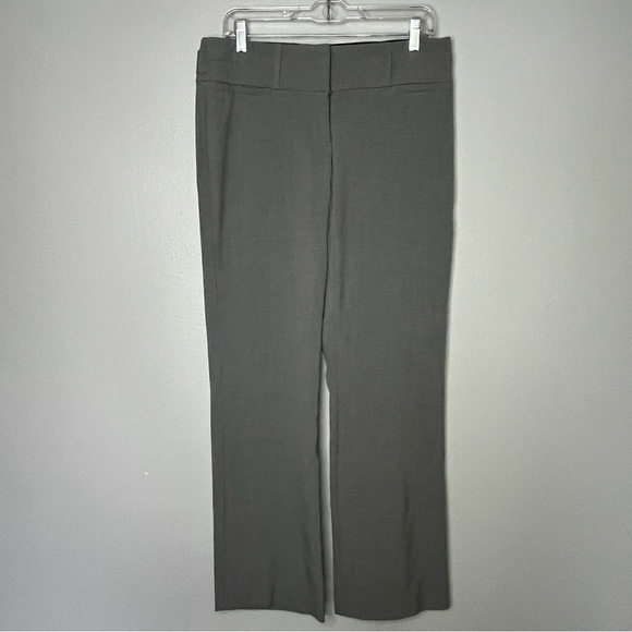 Maurices I Am Smart Trouser Pant Women 9/10R Gray Straight Career Work Office - Picture 1 of 10